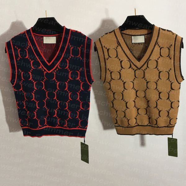 letter jacquard knits vest women sleeveless knitting vests v neck knitwear casual style tees, White
letter jacquard knits vest women sleeveless knitting vests v neck knitwear casual style tees, White