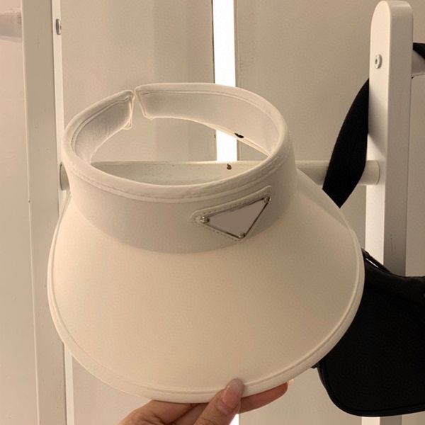 designer visors luxury woman sun hats solid color letter sunhats summer sunprotection travel sports adjustable hats beach cap, Blue;gray 
designer visors luxury woman sun hats solid color letter sunhats summer sunprotection travel sports adjustable hats beach cap, Blue;gray