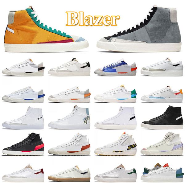 mens og blazer mid 77 vintage blazers athletic shoes jumbo multi suede high white indigo low pine green cool grey women men trainers designe, White;red
mens og blazer mid 77 vintage blazers athletic shoes jumbo multi suede high white indigo low pine green cool grey women men trainers designe, White;red