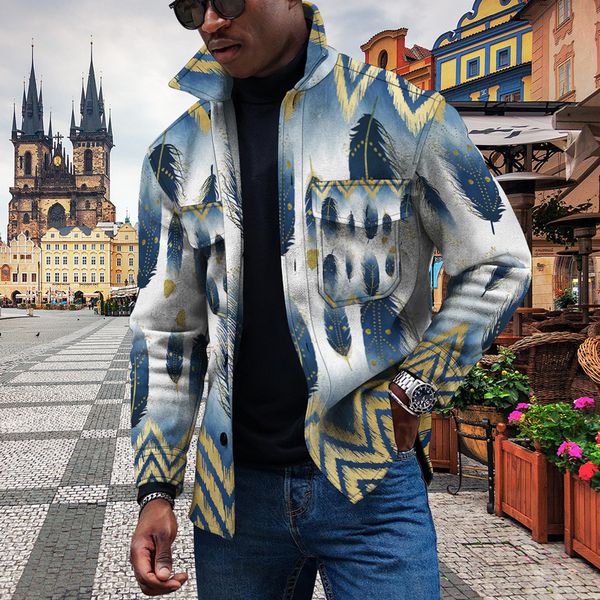 men's jackets autumn winter man 3d chic coat daily casual mens vintage cardigan button outerwear harajuku fashion print style 230222, Black;brown
men's jackets autumn winter man 3d chic coat daily casual mens vintage cardigan button outerwear harajuku fashion print style 230222, Black;brown