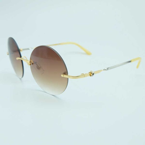 round metal sunglasses rimless luxury mens brand designer vintage lentes womens mens goggle senior eyewear eyeglasses sunglasses, White;black
round metal sunglasses rimless luxury mens brand designer vintage lentes womens mens goggle senior eyewear eyeglasses sunglasses, White;black