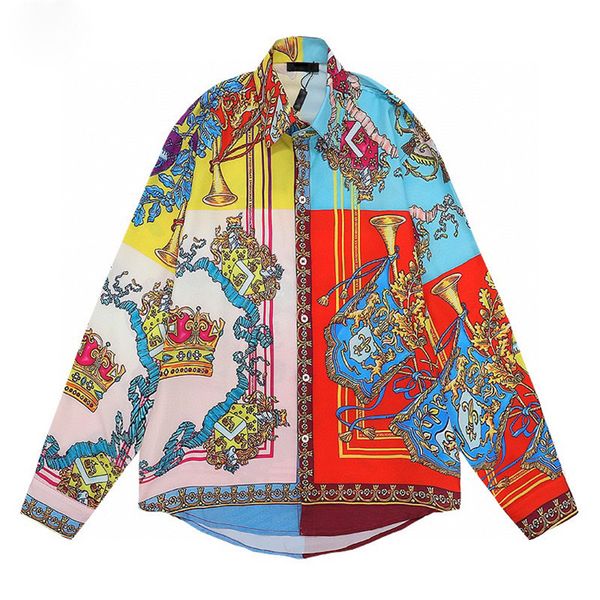 men's casual shirts luxury floral print for men's autumn long sleeve slim asual shirt business social formal dress street party t, White;black
men's casual shirts luxury floral print for men's autumn long sleeve slim asual shirt business social formal dress street party t, White;black
