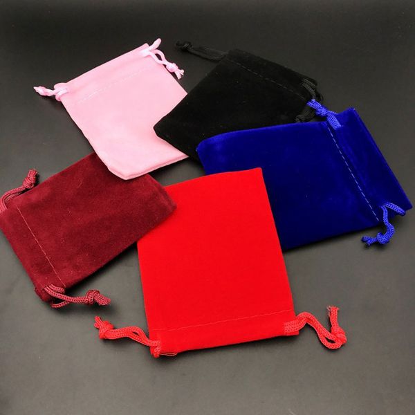7*9cm jewelry bags velvet beaded bracelet necklace earring pouches drawstring packaging wedding birthday party decor, Pink;blue
7*9cm jewelry bags velvet beaded bracelet necklace earring pouches drawstring packaging wedding birthday party decor, Pink;blue