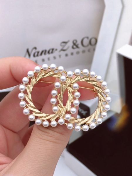 fashion anti-glare pearl brooch corsage women's gold silver suit jacket brooches pins jewelry accessories, Gray
fashion anti-glare pearl brooch corsage women's gold silver suit jacket brooches pins jewelry accessories, Gray