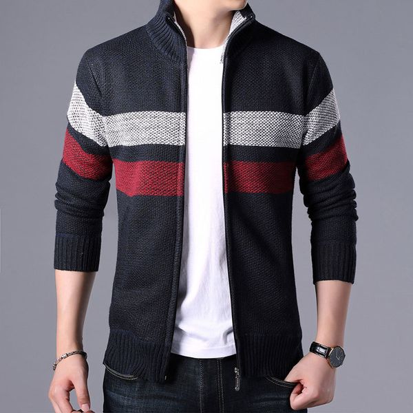 men's sweaters sweater coat men winter casual men's plus velvet padded warm collar knitted cardigan 230222, White;black
men's sweaters sweater coat men winter casual men's plus velvet padded warm collar knitted cardigan 230222, White;black