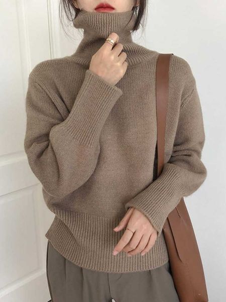 fashion 2022 women oversized sweater autumn winter new loose solid color turtleneck pullover korean long sleeve 230222, White;black
fashion 2022 women oversized sweater autumn winter new loose solid color turtleneck pullover korean long sleeve 230222, White;black