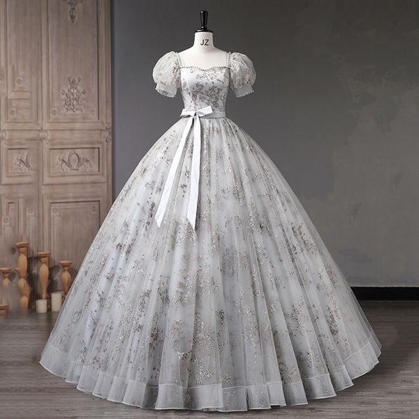 party dresses gray puff sleeve quinceanera 2023 classic sequin elegant ball gown sweet prom customize 230221, White;black
party dresses gray puff sleeve quinceanera 2023 classic sequin elegant ball gown sweet prom customize 230221, White;black
