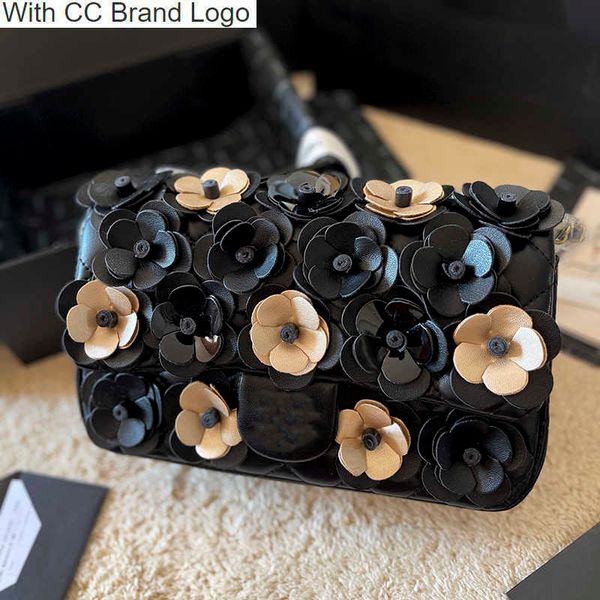 cc cross body classic black flap quilted crossbody bags three-dimensional camellia embroidery designer purses shoulder wallets with chain lu
cc cross body classic black flap quilted crossbody bags three-dimensional camellia embroidery designer purses shoulder wallets with chain lu
