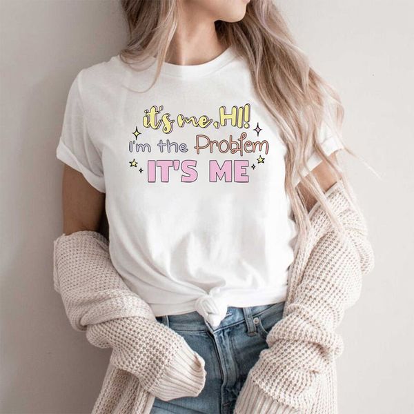 women's tshirt taylor midnights tshirt hi im the problem anti hero tees cute lyrics shirts y2k aesthetic kawaii fans gift 230222, White
women's tshirt taylor midnights tshirt hi im the problem anti hero tees cute lyrics shirts y2k aesthetic kawaii fans gift 230222, White