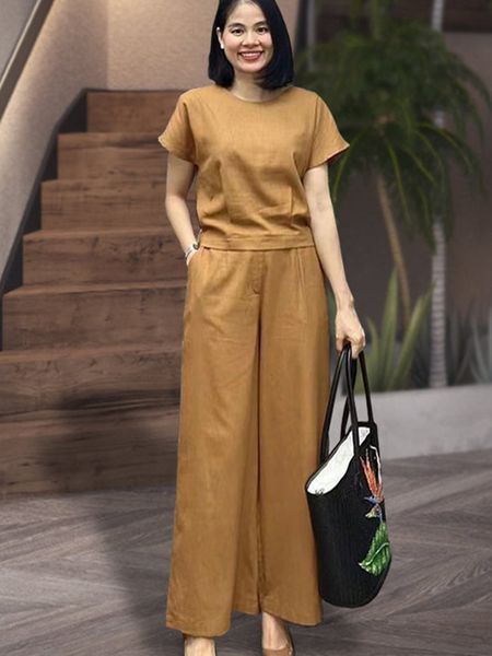womens two piece pants elegant solid color cotton linen 2piece set cotton linen shirt high waist slacks suit sweatshirt set 230222, White
womens two piece pants elegant solid color cotton linen 2piece set cotton linen shirt high waist slacks suit sweatshirt set 230222, White