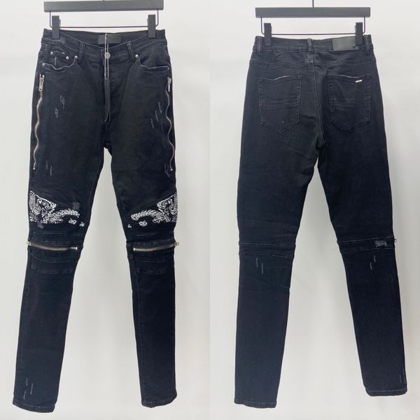 pants men man jeans men's distressed ripped skinny jeans fashion zipper jean motorcycle moto biker causal hip hop denim pants with prin, Blue
pants men man jeans men's distressed ripped skinny jeans fashion zipper jean motorcycle moto biker causal hip hop denim pants with prin, Blue