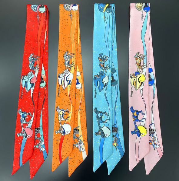 2023 fashion temperament silk scarf women's long shirt scarf headband tie bag scarf belt horse racing scarf strip binding bag handle ri, Blue;gray
2023 fashion temperament silk scarf women's long shirt scarf headband tie bag scarf belt horse racing scarf strip binding bag handle ri, Blue;gray