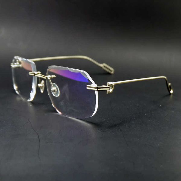 diamond cut sunglasses vintage metal rimless glasses mens decoration luxury designer retro sunshades trending new fashion factory sun glasse, White;black
diamond cut sunglasses vintage metal rimless glasses mens decoration luxury designer retro sunshades trending new fashion factory sun glasse, White;black