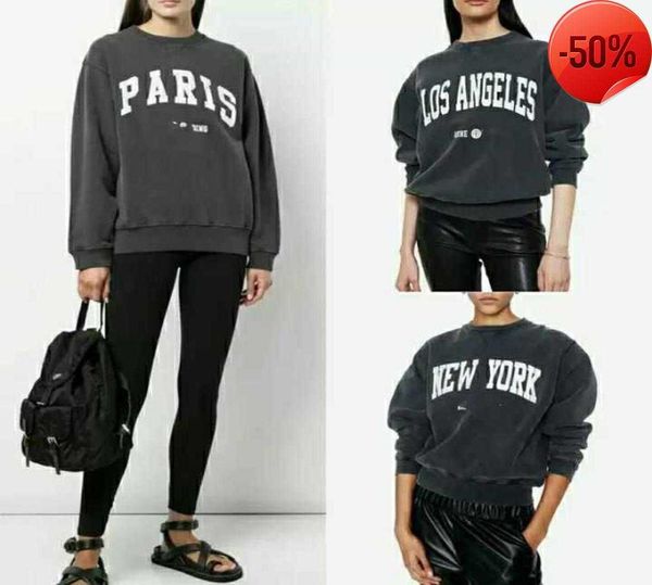 anine bing city women pullover sweatshirt new letter burst print sweater printed wash round neck cotton hoodie5657134632, Black
anine bing city women pullover sweatshirt new letter burst print sweater printed wash round neck cotton hoodie5657134632, Black