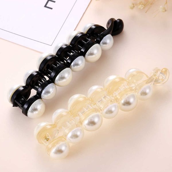 hair clips barrettes new fashion temperament popular korean ins girl pearl hair clip banana clip hair accessory ponytail woman anniversary g, Golden;silver
hair clips barrettes new fashion temperament popular korean ins girl pearl hair clip banana clip hair accessory ponytail woman anniversary g, Golden;silver