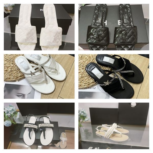 cf designer c pearls slippers thong sandals bling diamond crystal rhinestone slipper mule flat flip flops women slides slippers slip on plat, Black
cf designer c pearls slippers thong sandals bling diamond crystal rhinestone slipper mule flat flip flops women slides slippers slip on plat, Black