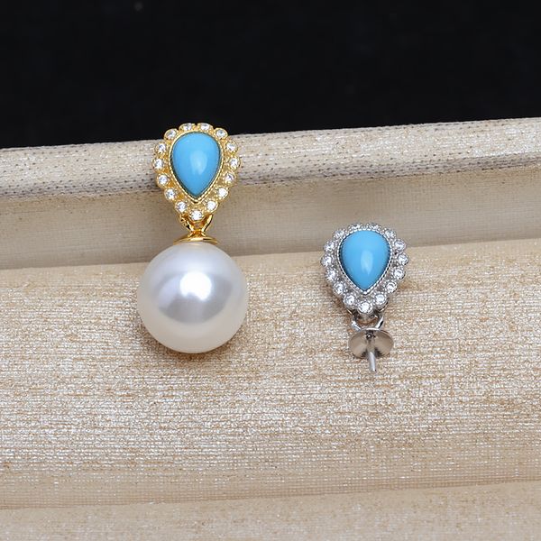 s925 sterling silver water drop pendant settings head pendant female pendant diy pearl 7-13mm accessories inlaid with empty holder ps3mdz112, Slivery;crystal
s925 sterling silver water drop pendant settings head pendant female pendant diy pearl 7-13mm accessories inlaid with empty holder ps3mdz112, Slivery;crystal