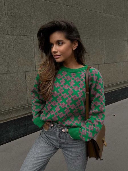 fashion woman blouses 2022 sweater autumn winter new round neck long sleeve printed pullover korean 230222, White;black
fashion woman blouses 2022 sweater autumn winter new round neck long sleeve printed pullover korean 230222, White;black