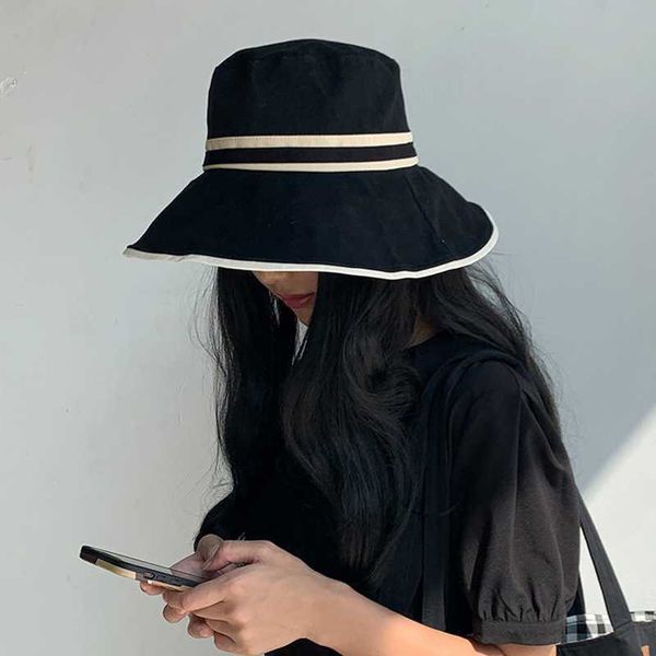 wide brim hats 2023 japanese color matching bucket hat women spring summer outdoor sunshade fisherman cap big eaves casual foldable basin ha, Blue;gray
wide brim hats 2023 japanese color matching bucket hat women spring summer outdoor sunshade fisherman cap big eaves casual foldable basin ha, Blue;gray