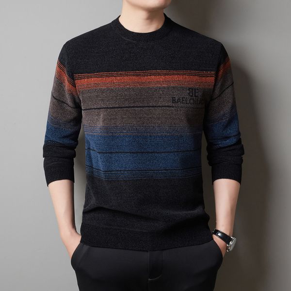 men's sweaters beowon brand men clothes winter fashion thickened chenille oneck mens warm fleece regular fit casual pullovers 230222, White;black
men's sweaters beowon brand men clothes winter fashion thickened chenille oneck mens warm fleece regular fit casual pullovers 230222, White;black