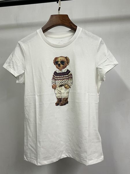 women's tshirt women tshirt highquality rl bear printed punk summer short sleeve female tshirts casual streetwear 230222, White
women's tshirt women tshirt highquality rl bear printed punk summer short sleeve female tshirts casual streetwear 230222, White