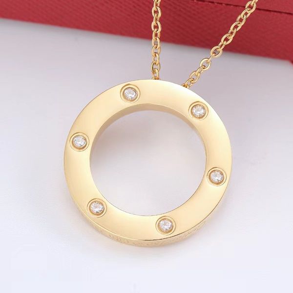 necklace women's classic titanium steel screw pattern gold silver two laps letters gift girlfriend wedding inlaid with diamonds luxury
necklace women's classic titanium steel screw pattern gold silver two laps letters gift girlfriend wedding inlaid with diamonds luxury
