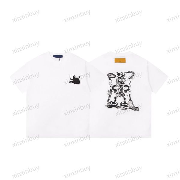 xinxinbuy men designer tee t shirt 23ss milan letter clown label print short sleeve cotton women white black xs-2xl, Black;brown
xinxinbuy men designer tee t shirt 23ss milan letter clown label print short sleeve cotton women white black xs-2xl, Black;brown