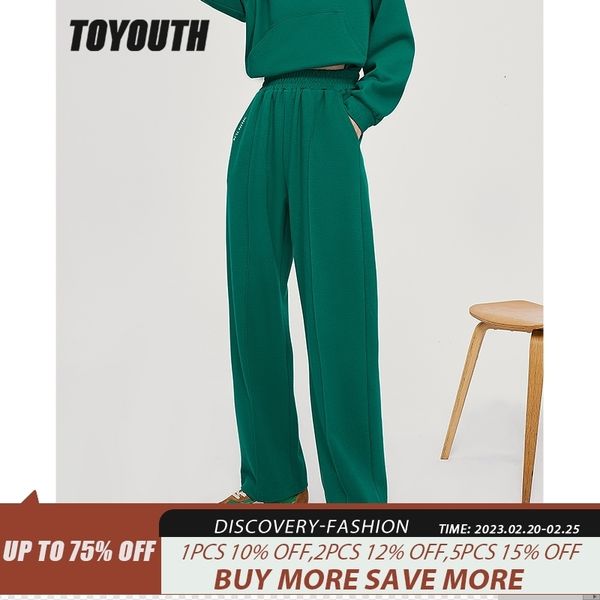 women's pants capris toyouth women sweatpants autumn elastic waist loose straight trousers green gray casual streetwear sport pants 230, Black;white
women's pants capris toyouth women sweatpants autumn elastic waist loose straight trousers green gray casual streetwear sport pants 230, Black;white