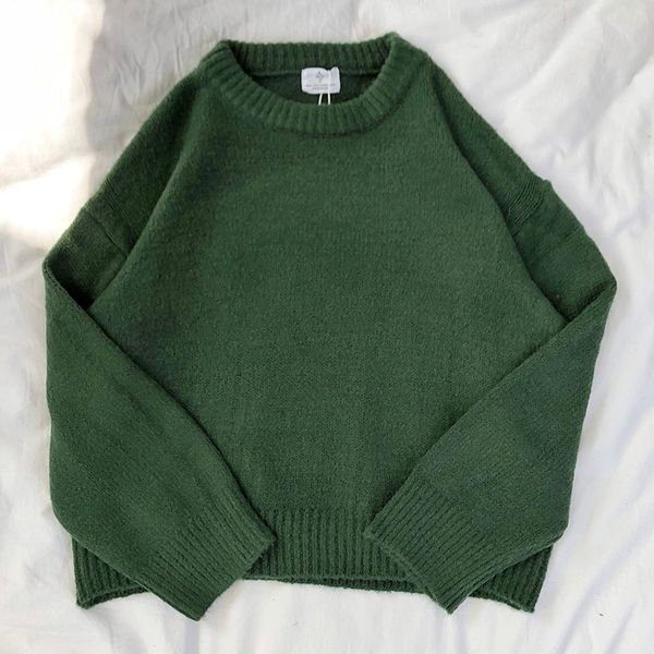 women's sweaters vintage y2k oversized green sweater crewneck chunky fuzzy warm cute pullovers autumn winter jumper 230222, White;black
women's sweaters vintage y2k oversized green sweater crewneck chunky fuzzy warm cute pullovers autumn winter jumper 230222, White;black