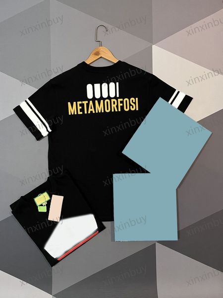 xinxinbuy men designer tee t shirt 23ss paris sleeve stripe short sleeve cotton women black blue white khaki xs-l, Black;brown
xinxinbuy men designer tee t shirt 23ss paris sleeve stripe short sleeve cotton women black blue white khaki xs-l, Black;brown