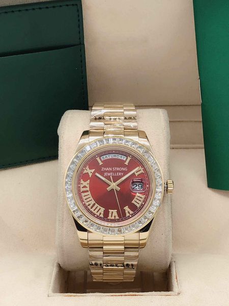 men's automatic movement watches diamond bezel fashion designer stainless steel mens mechanical watch sports man wristwatches montre de, Slivery;golden
men's automatic movement watches diamond bezel fashion designer stainless steel mens mechanical watch sports man wristwatches montre de, Slivery;golden
