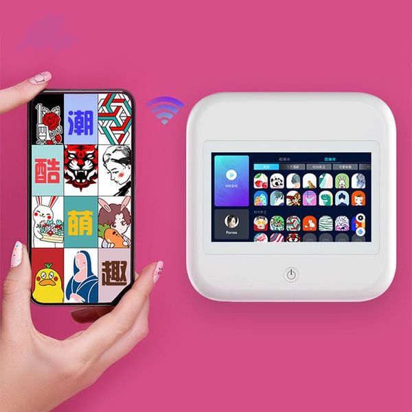 nail machine nail art equipment salon smart diy wifi function operation portable printer plastic material with cartridge, Silver
nail machine nail art equipment salon smart diy wifi function operation portable printer plastic material with cartridge, Silver