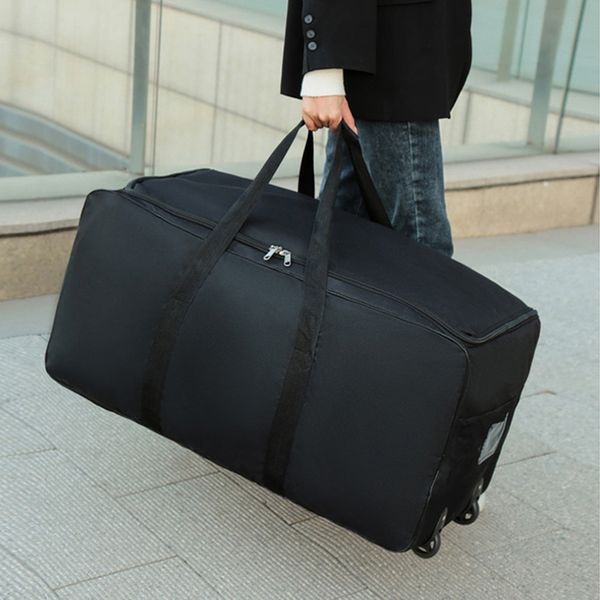 duffel bags multifunction universal wheel travel bag large capacity duffle durable oxford simple handbag luggage suitcase 230223
duffel bags multifunction universal wheel travel bag large capacity duffle durable oxford simple handbag luggage suitcase 230223