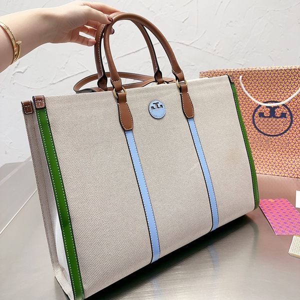 42cm designer beach bag canvas tote bags women shoulder shopping bags lady book totes handbags leather bottom large capacity handbag interna
42cm designer beach bag canvas tote bags women shoulder shopping bags lady book totes handbags leather bottom large capacity handbag interna