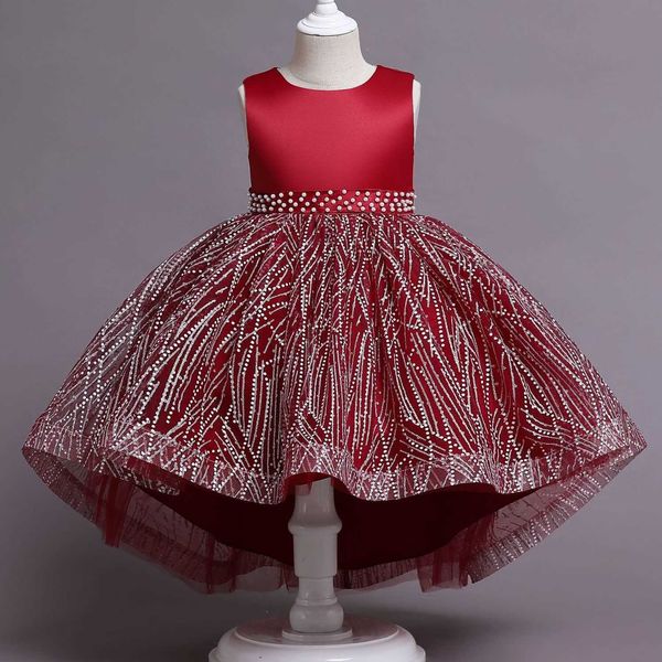 girl's dresses children clothing girls princess christmas kids sequin pearls dresses for baby kids shine wedding party verstidos dress, Red;yellow
girl's dresses children clothing girls princess christmas kids sequin pearls dresses for baby kids shine wedding party verstidos dress, Red;yellow
