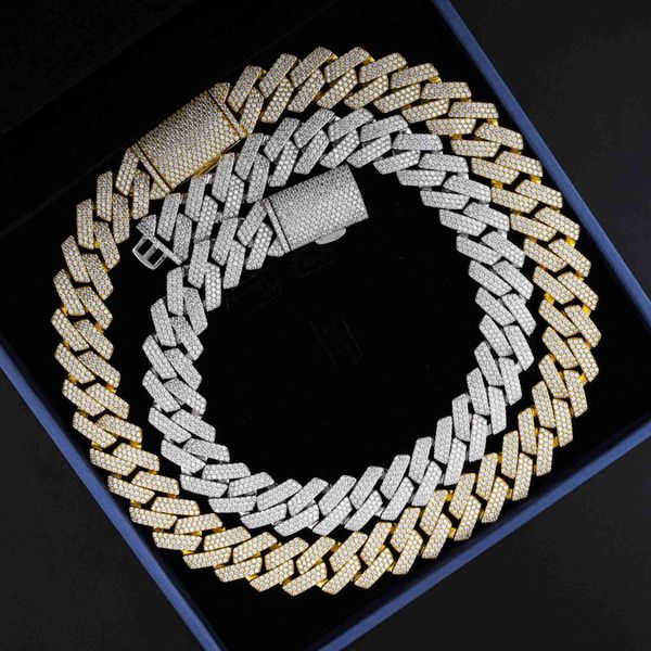vvs moissanite gold iced out miami diamond silver cuban link chain necklace 925 sterling silver moissanite jewelry for men/
vvs moissanite gold iced out miami diamond silver cuban link chain necklace 925 sterling silver moissanite jewelry for men/