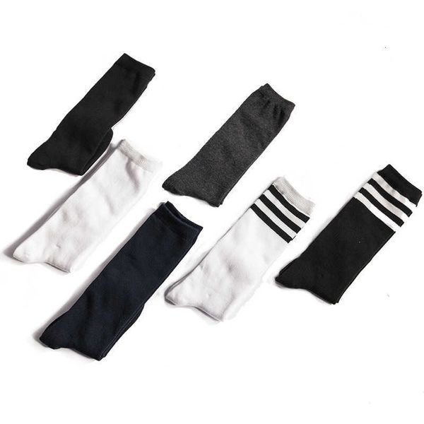 student sports white socks school uniform pure white cotton striped stockings thin chil1en's socks medium socks spring and summer, Pink;yellow
student sports white socks school uniform pure white cotton striped stockings thin chil1en's socks medium socks spring and summer, Pink;yellow