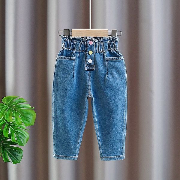jeans baby girls cute princess jeans spring children denim trousers children sweet trouser kids 230223, Blue
jeans baby girls cute princess jeans spring children denim trousers children sweet trouser kids 230223, Blue