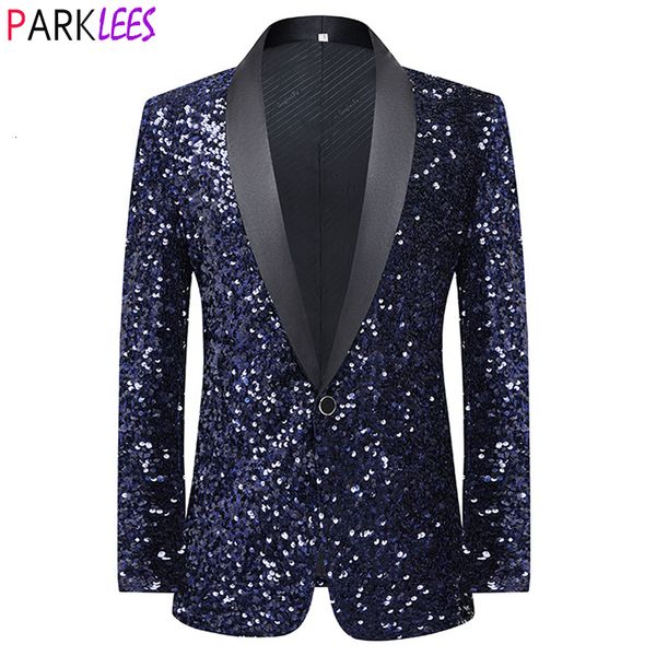 mens suits blazers shinning blue sequin tuxedo blazer jacket shawl collar one button glitter dress party prom wedding costumes 230222, White;black
mens suits blazers shinning blue sequin tuxedo blazer jacket shawl collar one button glitter dress party prom wedding costumes 230222, White;black