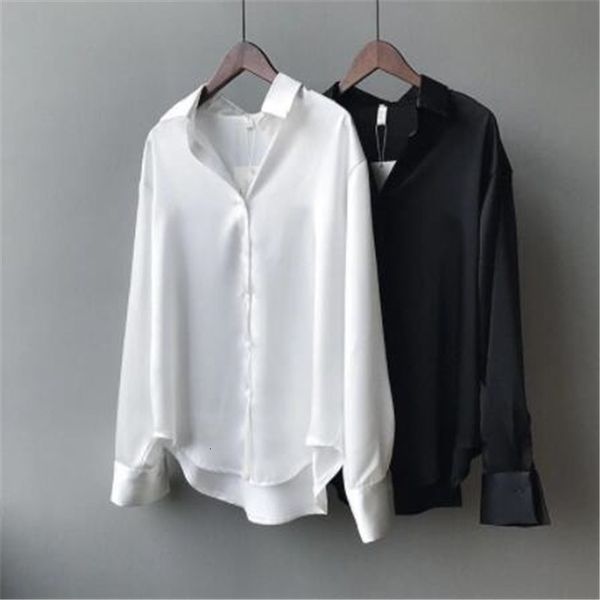 women's blouses shirts silk korean office ladies elegant blouse women fashion button up satin vintage white long sleeve 113555 230223
women's blouses shirts silk korean office ladies elegant blouse women fashion button up satin vintage white long sleeve 113555 230223