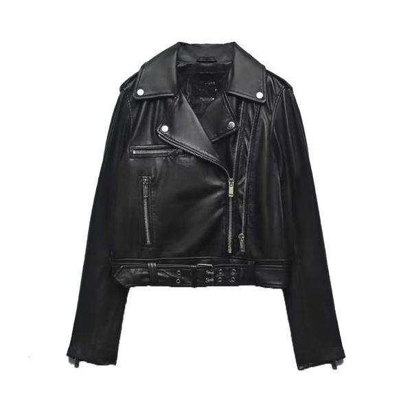 women's jackets zach aiisa women's highquality fashion zipper type longsleeved black biker clothes imitation leather jacket 230223, Black;brown
women's jackets zach aiisa women's highquality fashion zipper type longsleeved black biker clothes imitation leather jacket 230223, Black;brown