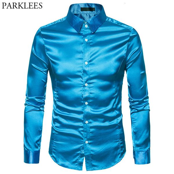 men's casual shirts silk satin shirt men autumn men shirt long sleeve slim fit male shirts emulation silk casual button down mens dress, White;black
men's casual shirts silk satin shirt men autumn men shirt long sleeve slim fit male shirts emulation silk casual button down mens dress, White;black