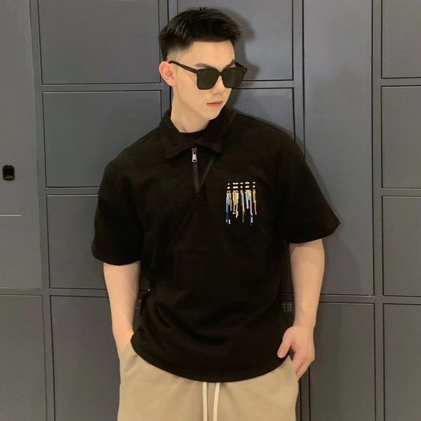 new pattern mens polo shirt designer man fashion speckle graffiti letter short sleeve t shirts casual men golf summer polos shirt embroidery, White;black
new pattern mens polo shirt designer man fashion speckle graffiti letter short sleeve t shirts casual men golf summer polos shirt embroidery, White;black