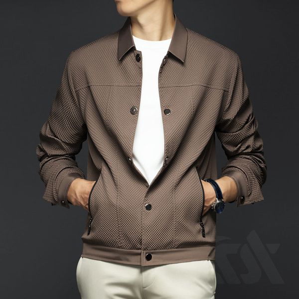men's jackets spring and autumn men's lapel jacket business casual tooling coat simple day spring fashion 230223, Black;brown
men's jackets spring and autumn men's lapel jacket business casual tooling coat simple day spring fashion 230223, Black;brown