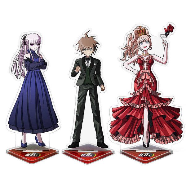 key rings anime danganronpa 2 naegiri kirigiri kyouko enoshima junko 10th anniversary formal dress acrylic stand model plate tabletoy j23022, Slivery;golden
key rings anime danganronpa 2 naegiri kirigiri kyouko enoshima junko 10th anniversary formal dress acrylic stand model plate tabletoy j23022, Slivery;golden