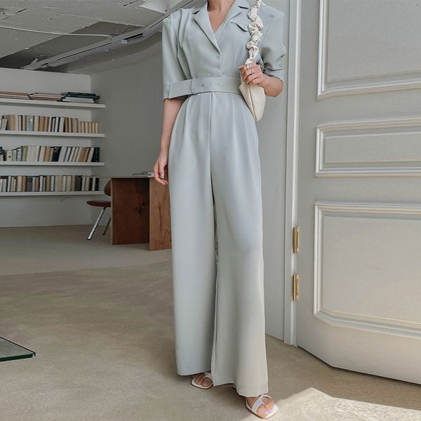 women's jumpsuits rompers summer short sleeve jumpsuit women high waisted straight wide leg pant overalls office lady work combinaison, Black;white
women's jumpsuits rompers summer short sleeve jumpsuit women high waisted straight wide leg pant overalls office lady work combinaison, Black;white