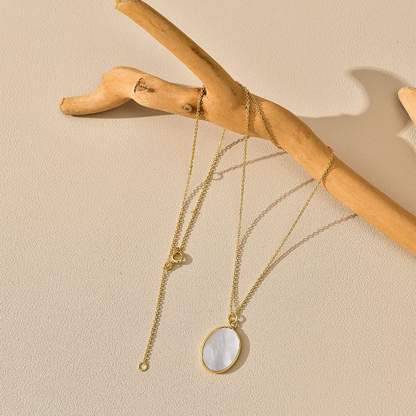 pendant necklaces beautoday women 18k gold chains white shellfish elegant female jewelry accessories handmade 93001 230223, Silver
pendant necklaces beautoday women 18k gold chains white shellfish elegant female jewelry accessories handmade 93001 230223, Silver