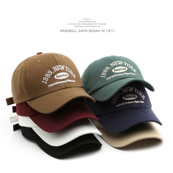 versatile street letter embroidery 1989 cap for lovers vintage baseball cap, Blue;gray
versatile street letter embroidery 1989 cap for lovers vintage baseball cap, Blue;gray