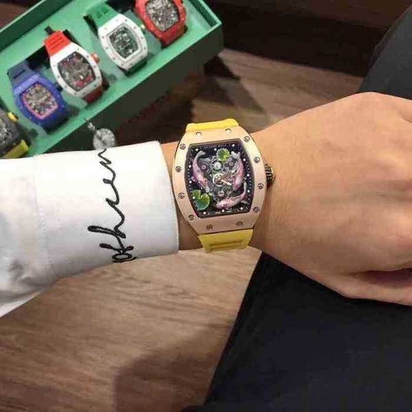 wristwatches fine luxury mechanical mens tape mechanics automatic watch milles richa steel business trend leisure rm030 bpif, Black;brown
wristwatches fine luxury mechanical mens tape mechanics automatic watch milles richa steel business trend leisure rm030 bpif, Black;brown
