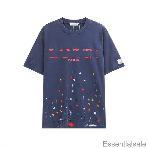 2023 designer men's womens shorts sleeves t shirts lanvins summer t-shirts cotton hand painted luxury splash ink graffiti casual loose, White;black
2023 designer men's womens shorts sleeves t shirts lanvins summer t-shirts cotton hand painted luxury splash ink graffiti casual loose, White;black